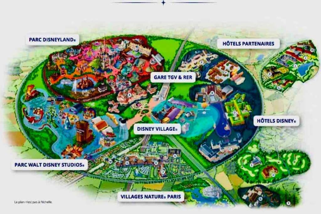 Disney Cocooning A 5 Minutes Du Parc Coupvray Exterior photo